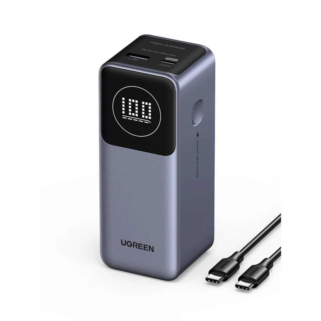 Batería portátil Power Bank Ugreen 12000mah 100w gris
