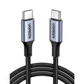 UGREEN Cable USB-C a USB-C 100W 1 m Reforzado Negro US300